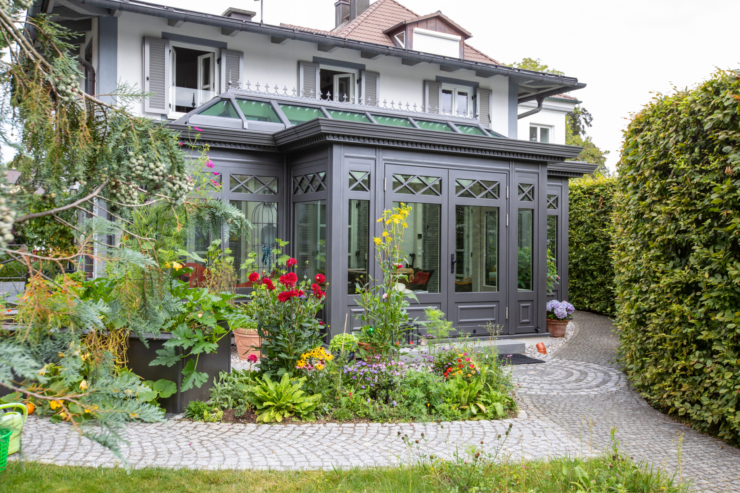Außenansicht Viktorianische Orangerie